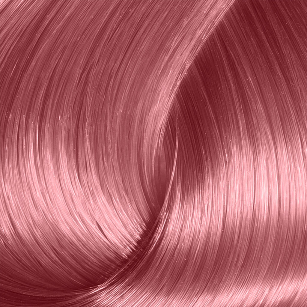 permanent 10 rose gold hair color swatch