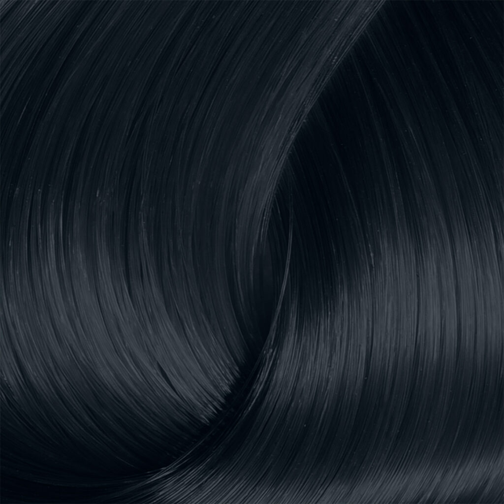 demi-permanent midnight blue 1 hair color swatch