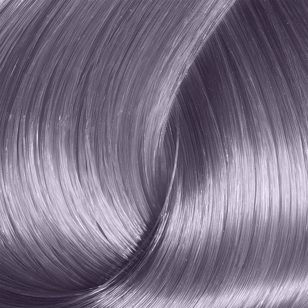 permanent 8 silver pearl hair color swatch