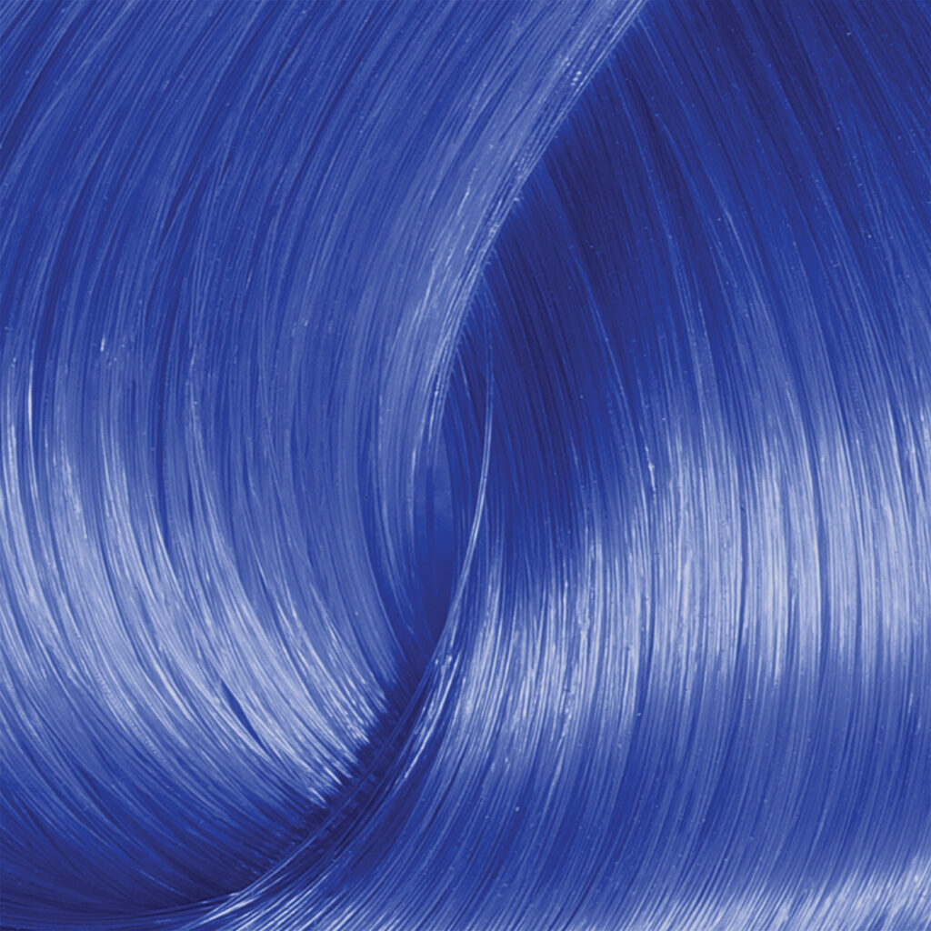 direct dye blue mystique hair color swatch