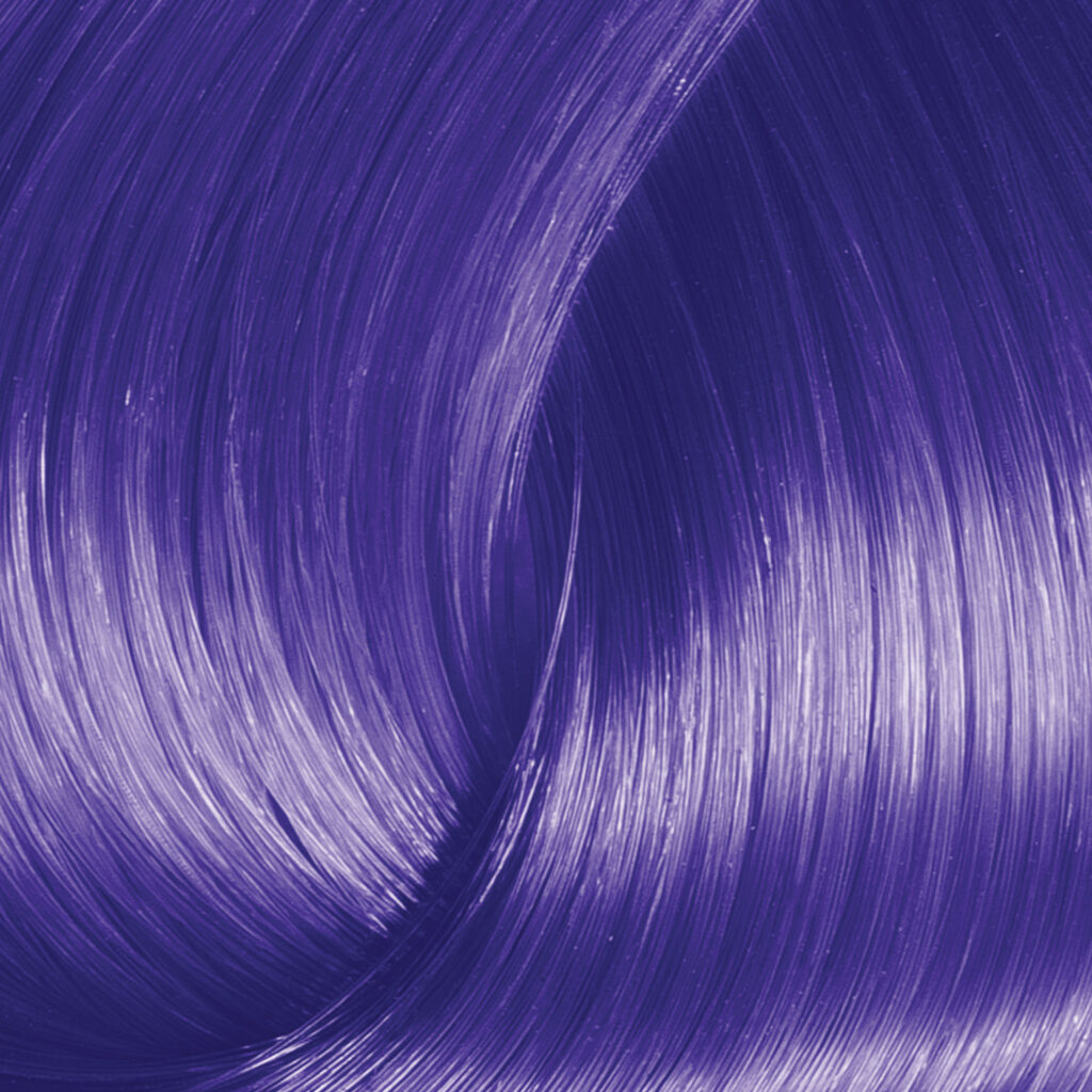 direct dye purple raven hair color swatch